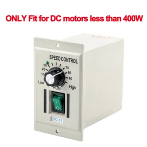 AC 110V 220V Knob Motor Speed Controller DC 0-90V Variable Adjustable Speed - Picture 1 of 9