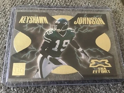 1998 Pro Line DC III Xtra Effort /1000 Keyshawn Johnson #XE6 - Image 1 of 2