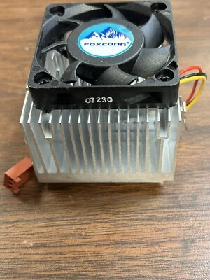 NEW Foxconn Socket 370 / A / 462 CPU Cooler Fan with Heatsink. IBM FRU 06P2446 - Image 1 of 4