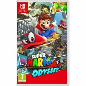 Super Mario Odyssey (Nintendo Switch, 2017) Game.