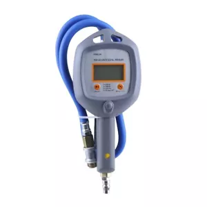 Digital Tire Pressure Gauge Inflator Gun With Hose Air Chuck LED Display Gun - Picture 1 of 19