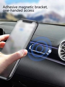 Supporto auto cell adesivo telefono 360 con forte calamita anti scivolo casa - Imagen 1 de 6