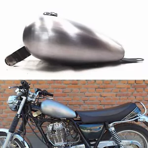 Tanque de combustible de gasolina 8L para motocicleta modificado hecho a mano para Yamaha SR400 SR500 1 PIEZA - Imagen 1 de 7