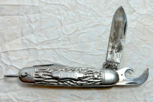 Vintage Imperial Kamp-King Camping 4-Blade Pocket Knife Made in USA F - Picture 1 of 2