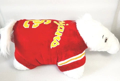 Pillow Pets SC Trojans Horse Plush 2009 Mascot 20 In Red White Convertible Toy Cover