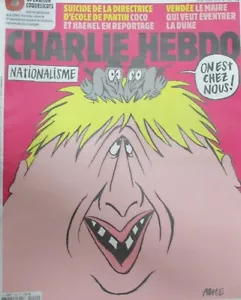 CHARLIE HEBDO #1422 Oct 2019 ANGLERIE BREXIT BORIS JOHNSON NATIONALISM - Picture 1 of 1