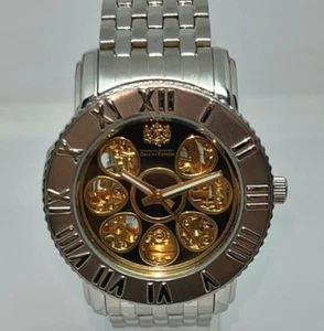 ORIENT EXPRESS OA-8038 Nostalgia Istanbul Automatic Men's Stainless Steel Watch - Imagen 1 de 5
