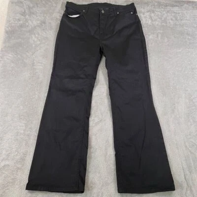 Pantalones para mujer Harley-Davidson Bootcut negros talla 14 informales elásticos Foto 1 de 4
