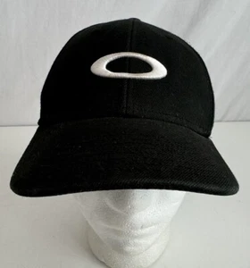 Oakley California High Snapback Hat Black Vintage 90’s Raise Logo - Picture 1 of 7