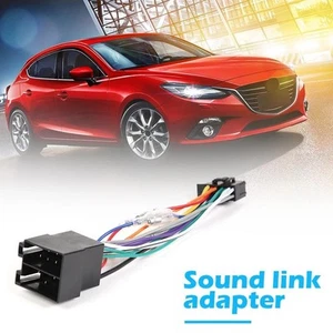 High Quality Stereo Radio Connector Wiring Harness 24*11mm Plastic+Metal - Picture 1 of 12