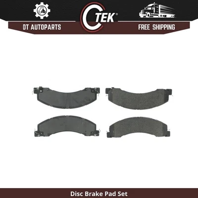 Para 2008-2009 Sterling Truck Bullet 45 | Pastilhas de freio a disco centrais | Semi-metálicas - Imagem 1 de 3