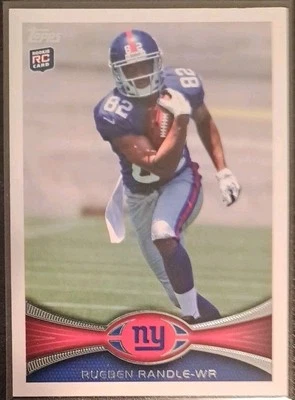 Rueben Randle #314 Rookie Card RC 2012 Topps NFL Football Card - Image 1 of 2
