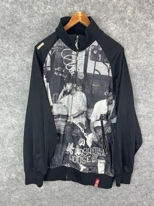 Vintage Stackhouse Jacket Mens 2XL Streetwear Trappers Graffiti Record Album 90s - Picture 1 of 13