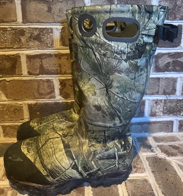 Gander Mountain 2400 Gram Thinsulate Scent Free Waterproof Camo Boots Size 10 - Image 1 of 4