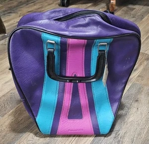 Bolso de boliche vintage retro Brunswick púrpura - Imagen 1 de 6