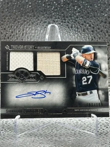 2015 Topps Museum Collection Trevor Story Signature Swatches #/199 #DRA-TST - Picture 1 of 2
