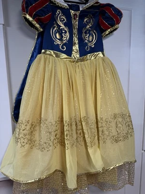 Disney Snow White Costume Dress Deluxe Designer Collection Size  9/10 - Image 1 of 4