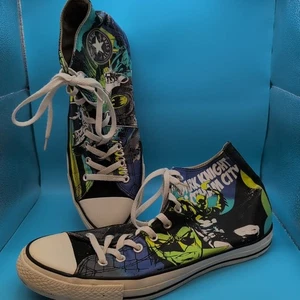 Converse All Star Chuck Taylors Sneakers Batman Dark Knight  Men 13 , Women 15 - Picture 1 of 12