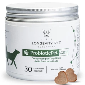 ProbioticPet Cane 30 Compresse per Prurito Dermatite Digestione Probiotici per - Foto 1 di 24