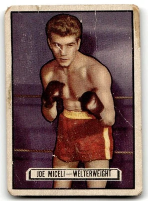1951 Topps Ringside #26 Joe Miceli Boxing crease, tape NO RESERVE! - Image 1 of 2