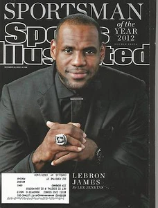 DICIEMBRE 2012 DEPORTES ILUSTRADOS CALOR LEBRON JAMES JOHNNY MANZEL JIM CALHOUN - Imagen 1 de 1