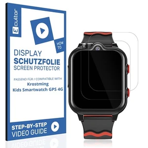 2x Film de protection 3D pour Krostming Kids Smartwatch GPS 4G flexible Film - Photo 1 sur 6