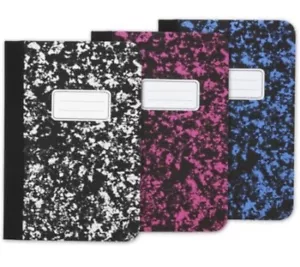 Composition Book-type case for iPad Mini, Blue. “057” - Picture 1 of 5