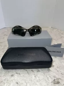 Gafas de sol BALENCIAGA Fennec BB0314S ovaladas bronce 77-18 115 con estuche - Imagen 1 de 12