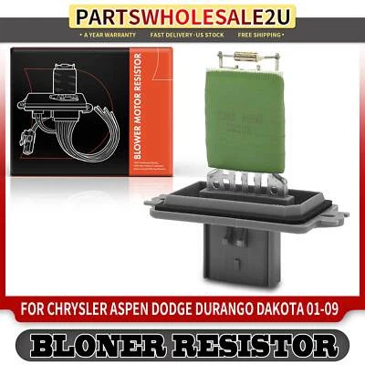 Front Blower Motor Resistor for Dodge Durango Dakota Chrysler Aspen 5061575AA Foto 1 de 4