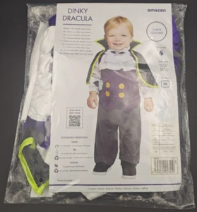 Halloween Toddler Dinky Dracula Costume Age 3-4 Up To 104cm Height Fancy Dress - Picture 1 of 5