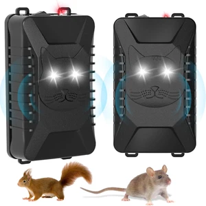 2 Pack Ultrasonic Rodent Repellent for Car Engines - Battery Operated Car Mouse - Picture 1 of 12
