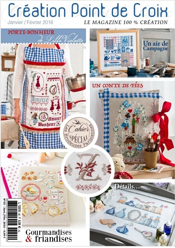 French cross stitch magazine Creation point de croix No.55 - Image 1 of 1