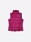 North Face Gilet, Puffer(Pink, Size Small)
