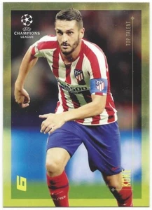 2020 Topps Lionel Messi Champions League Top Talent Koke Atletico Madrid - Picture 1 of 2