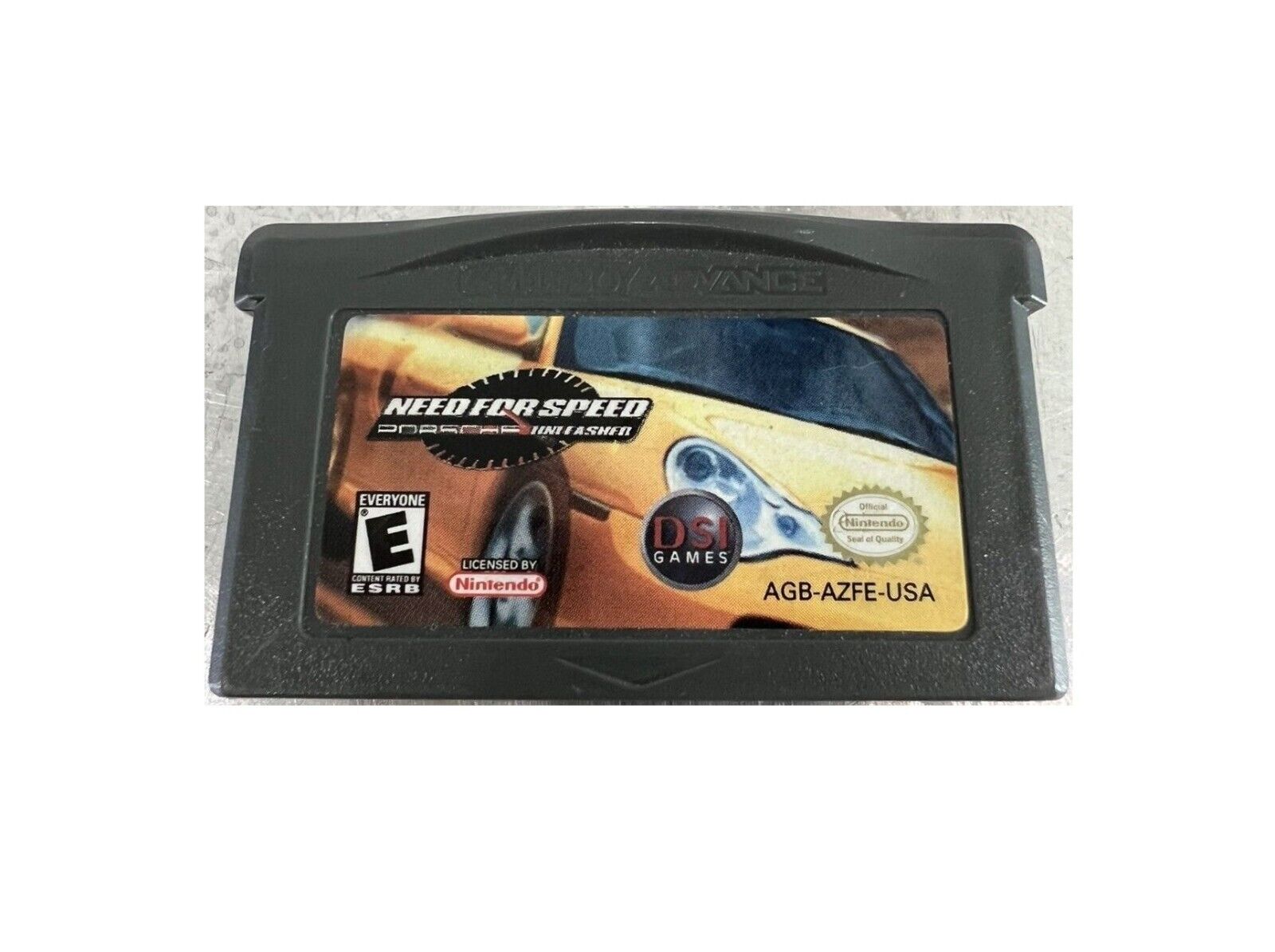 Need for Speed Porsche Unleashed -Nintendo Game Boy Advance AGB-AZFE-USA AGB-002