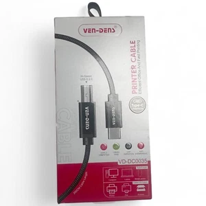 Vens-Dens Fast Type C to Printer/Scanner/USB Hub Data Cable for PC or Phone - Picture 1 of 8