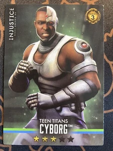 New Series 3 37/120 Teen Titans Cyborg Injustice Arcade Non Foil NEW NM/M - Picture 1 of 4