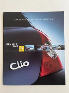 RENAULT CLIO Dynamique + Privilege Expression RenaultSport 172 Brochure 2001 - Picture 1 of 1