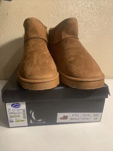 Modern Rebel Boots Mingle Chestnut Size 10 - Picture 1 of 7