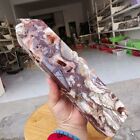 1530G Natural Polished Mexico Banded Agate Obelisk Crystal Tower Point Healing
