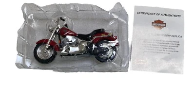 2004 Harley Davidson Replica Motorcycle Toy Red And Black - Image 1 of 2