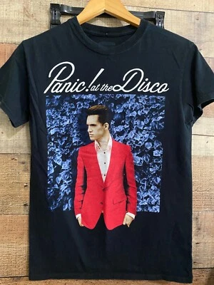 Men's Panic At The Disco Black T Shirt Small Pop Punk Graphic - Image 1 of 3
