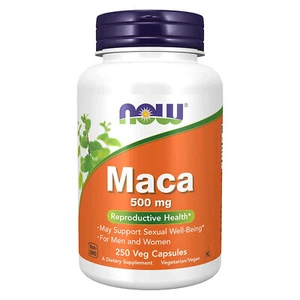 NOW FOODS Maca 500 mg 250 Veg Capsules - Picture 1 of 6