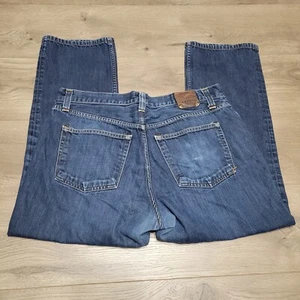 J Brand Jeans Mens 38x30 Blue Slim Kane Straight Leg Normcore Distressed Grunge - Picture 1 of 9