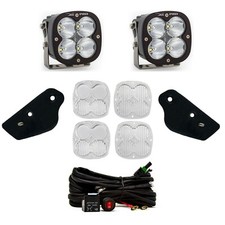 Baja Designs A-Pillar XL Pro Spot LED Kit With Toggle Switch For 2021+ Bronco