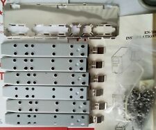 Enlight Computer Case Drive Mounting 6 Rails set/3 IO Plate Screws kit