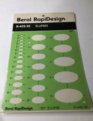 Elipses Berol RapiDesign 402-30 Foto 1 de 4