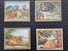 1910 T57 Turkish Trophies "Fable Series" Lot of 4 Cards