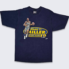Indiana Pacers Vintage 90s Reggie Miller T-Shirt NBA Basketball Pro Player Tee