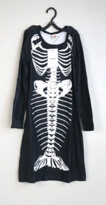 Mädchen Kinder Kleid Langarm Spielkleidung Tunika Outfits Halloween Fisch schwarz M 8-9Y - Bild 1 von 12